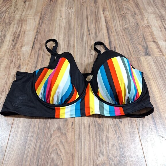 Cacique Other - Cacique Swim Bikini Multicolor Bikini Top 46DDD summer beach swim